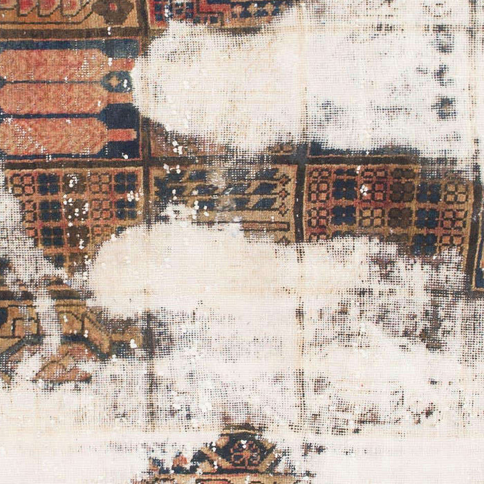 Machine Washable Abstract Champagne Beige Rug, wshabs981