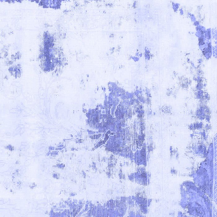 Machine Washable Abstract Blue Modern Rug, wshabs982blu