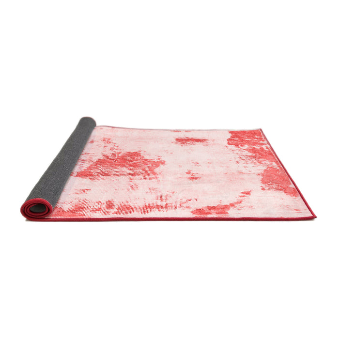 Abstract Red Modern Area Rugs