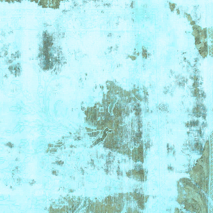 Abstract Light Blue Modern Rug, abs982lblu