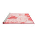 Modern Red Washable Rugs