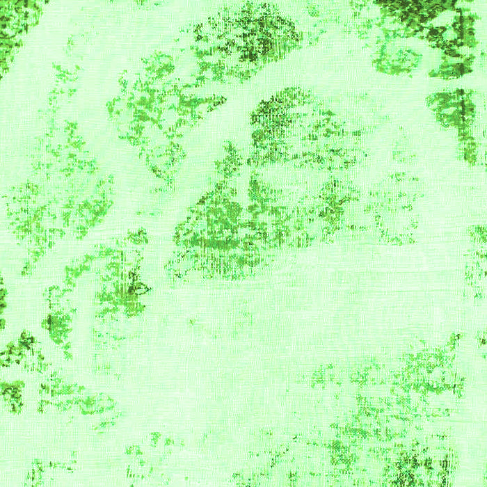 Abstract Green Modern Rug, abs983grn