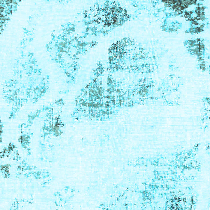 Abstract Light Blue Modern Rug, abs983lblu