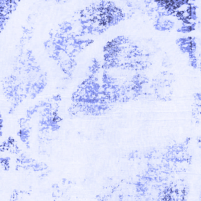 Machine Washable Abstract Blue Modern Rug, wshabs983blu