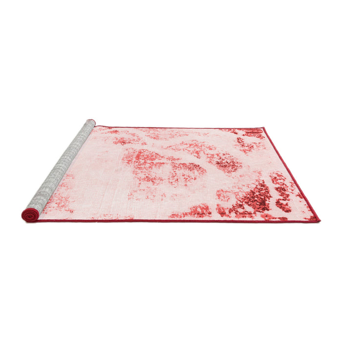 Modern Red Washable Rugs
