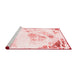 Modern Red Washable Rugs