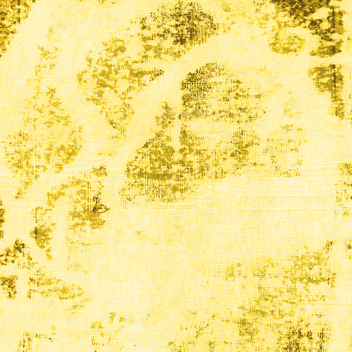 Machine Washable Abstract Yellow Modern Rug, wshabs983yw