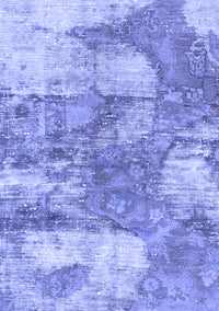 Abstract Blue Modern Rug, abs984blu