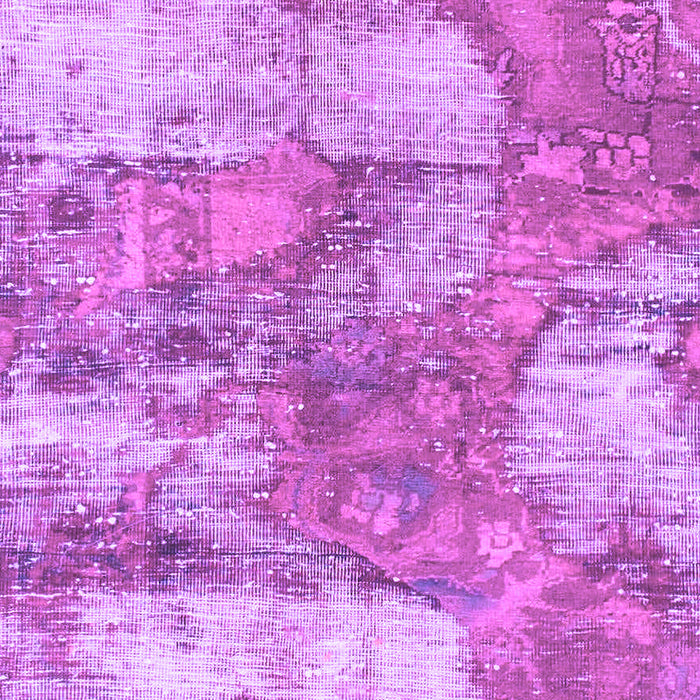 Machine Washable Abstract Purple Modern Area Rugs, wshabs984pur