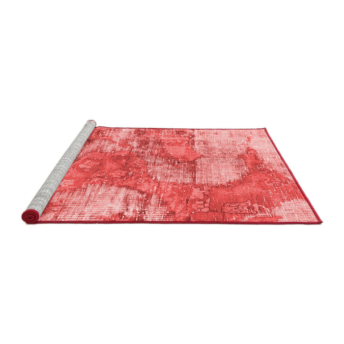 Modern Red Washable Rugs