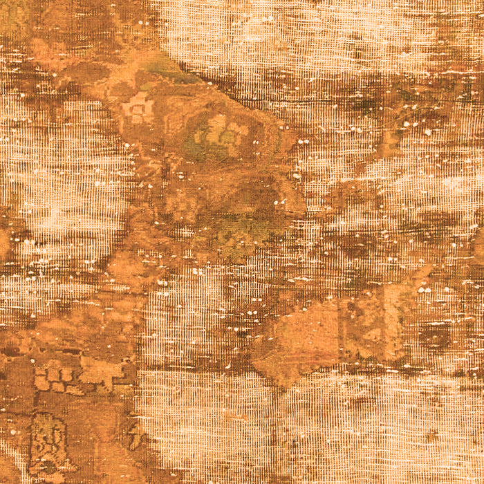 Machine Washable Abstract Orange Modern Area Rugs, wshabs984org