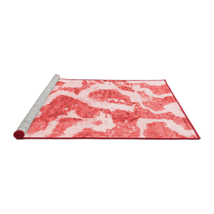 Modern Red Washable Rugs