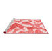 Modern Red Washable Rugs