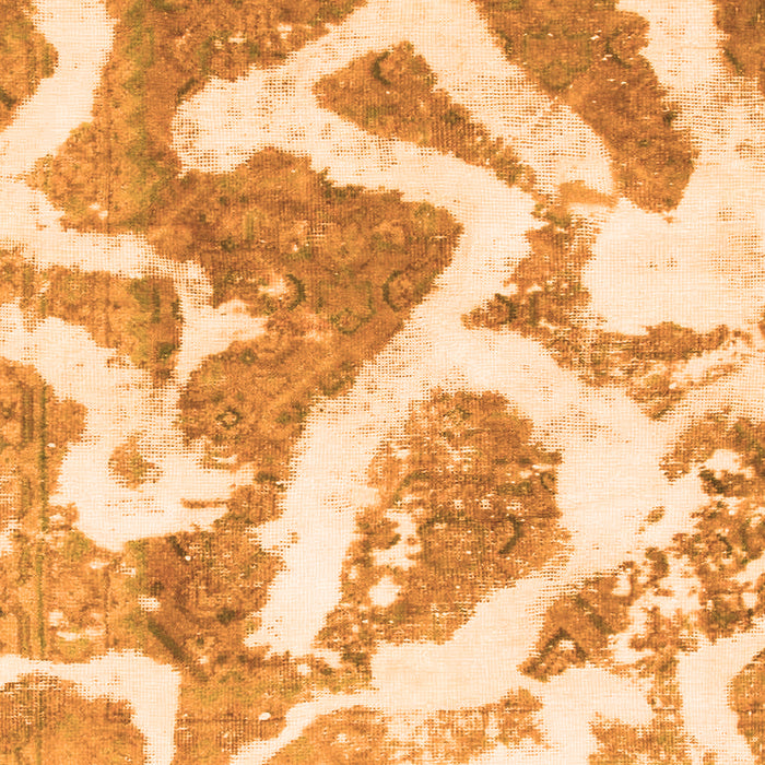 Abstract Orange Modern Rug, abs985org