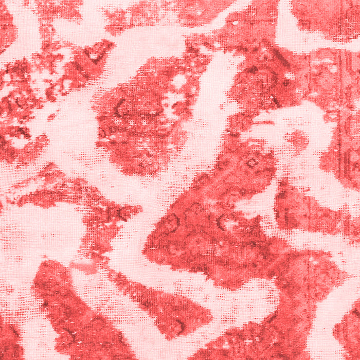 Machine Washable Abstract Red Modern Rug, wshabs985red