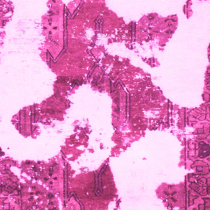 Machine Washable Abstract Pink Modern Rug, wshabs986pnk