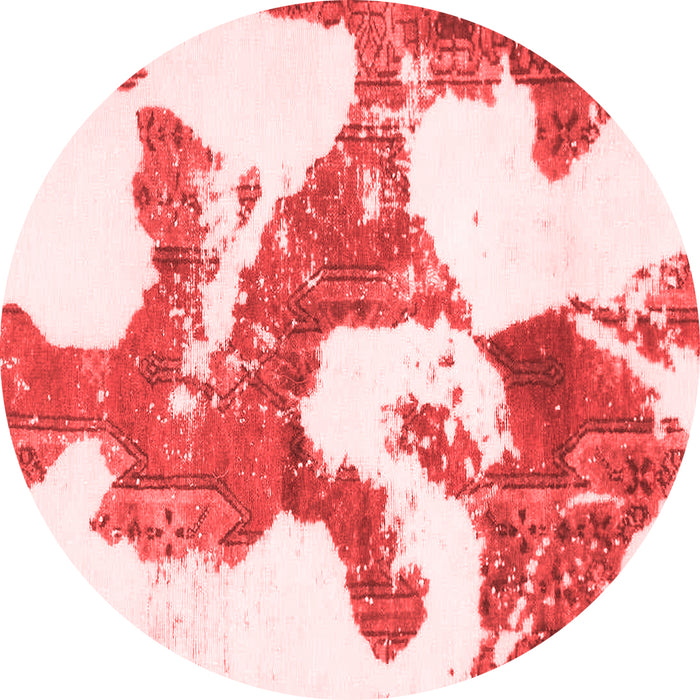 Machine Washable Abstract Red Modern Rug, wshabs986red