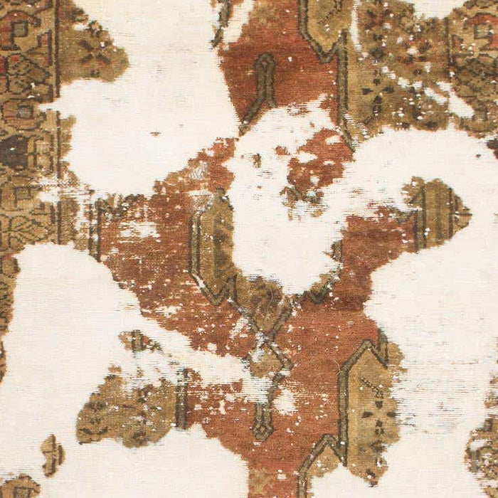 Abstract Chocolate Brown Modern Rug, abs986