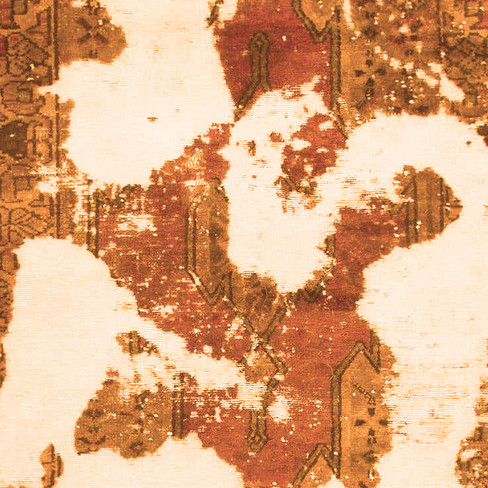 Abstract Orange Modern Rug, abs986org