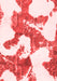 Abstract Red Modern Area Rugs