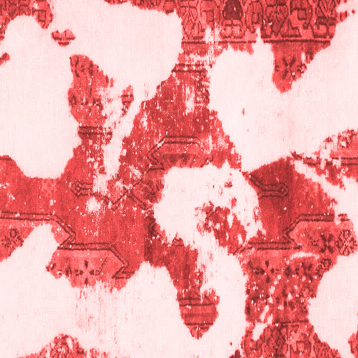 Abstract Red Modern Rug, abs986red