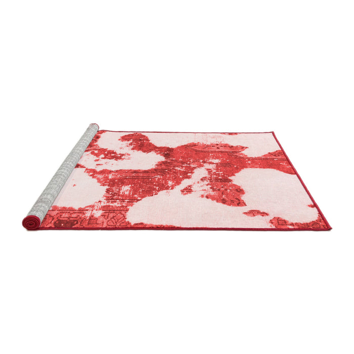 Modern Red Washable Rugs