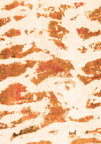 Abstract Orange Modern Rug, abs987org