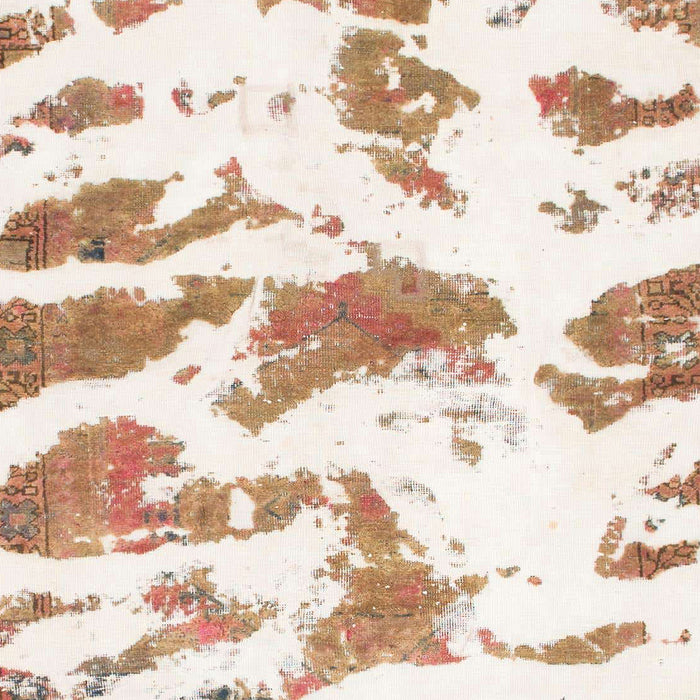 Machine Washable Abstract Tangerine Pink Rug, wshabs987