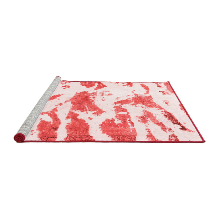 Modern Red Washable Rugs