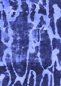 Abstract Blue Modern Rug, abs988blu