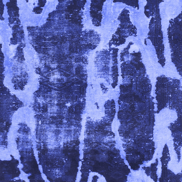 Abstract Blue Modern Rug, abs988blu