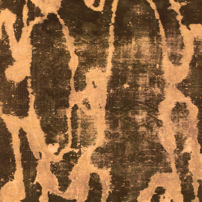 Abstract Orange Modern Rug, abs988org