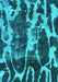 Machine Washable Abstract Turquoise Modern Area Rugs, wshabs988turq