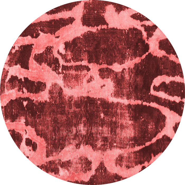 Abstract Red Modern Rug, abs988red