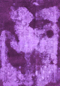 Abstract Purple Modern Rug, abs989pur