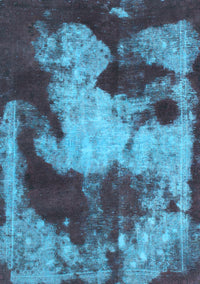 Abstract Light Blue Modern Rug, abs989lblu