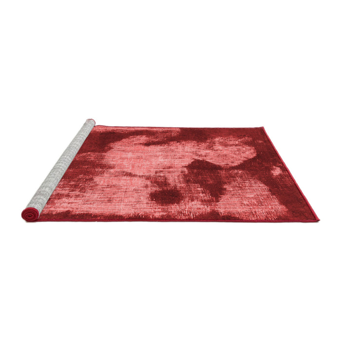 Modern Red Washable Rugs