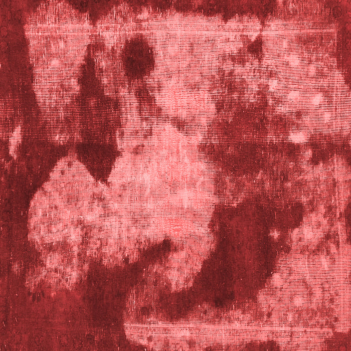 Machine Washable Abstract Red Modern Rug, wshabs989red