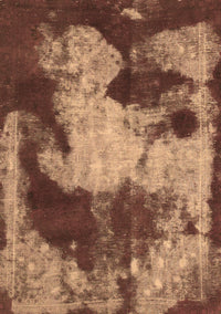 Abstract Brown Modern Rug, abs989brn