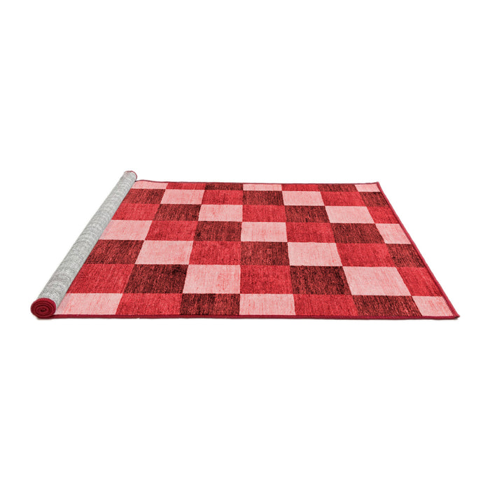 Modern Red Washable Rugs