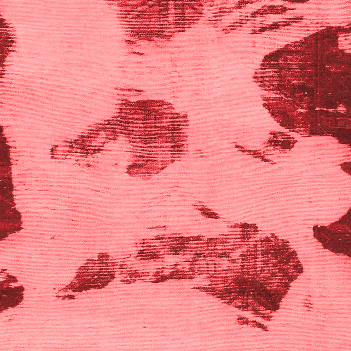 Machine Washable Abstract Red Modern Rug, wshabs990red