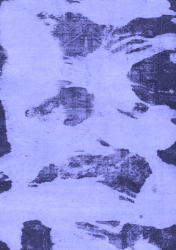Abstract Blue Modern Rug, abs990blu