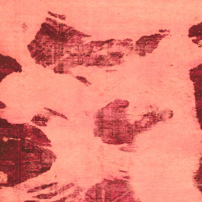 Machine Washable Abstract Orange Modern Area Rugs, wshabs990org