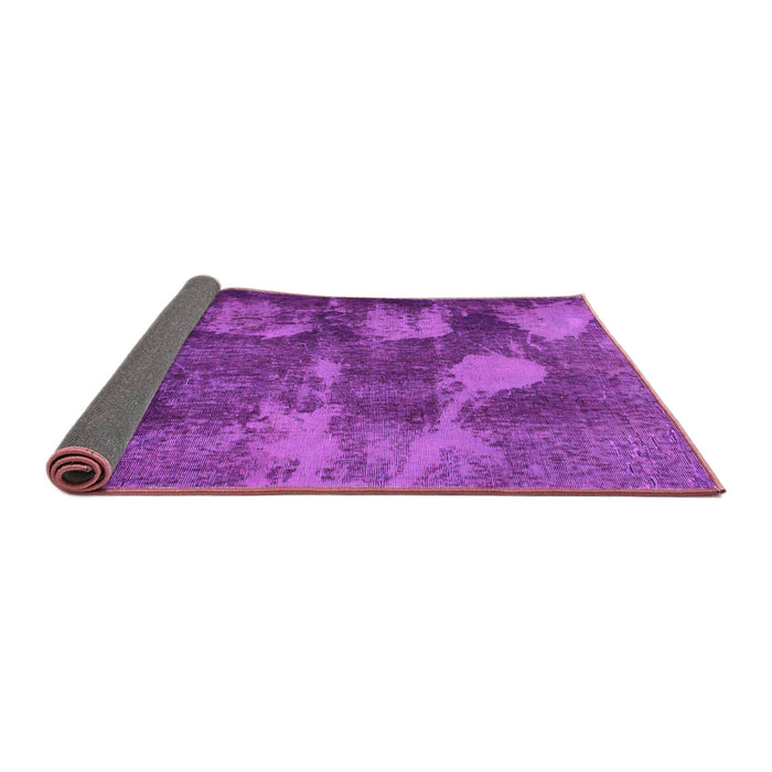 Sideview of Abstract Pink Modern Rug, abs991pnk