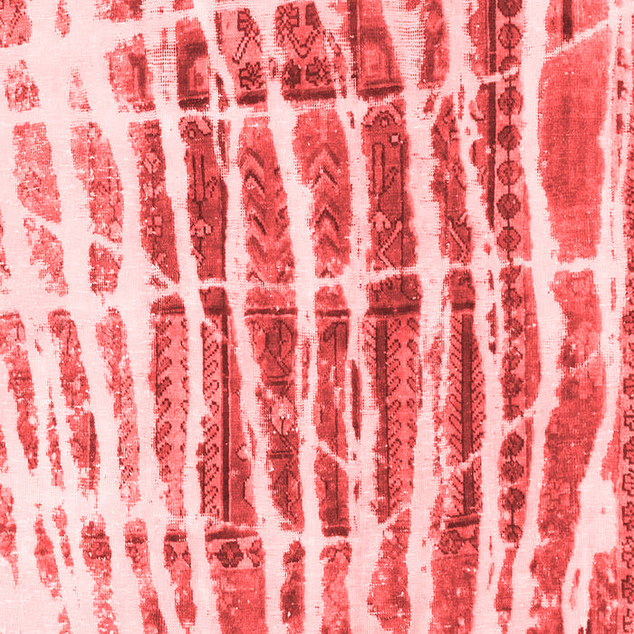 Machine Washable Abstract Red Modern Rug, wshabs992red