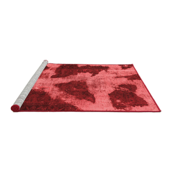 Modern Red Washable Rugs