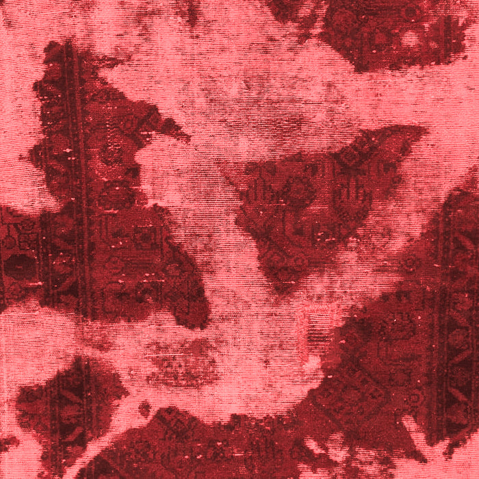 Abstract Red Modern Area Rugs