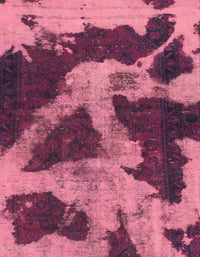 Machine Washable Abstract Dark Pink Rug, wshabs993