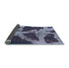 Sideview of Abstract Light Blue Modern Rug, abs993lblu