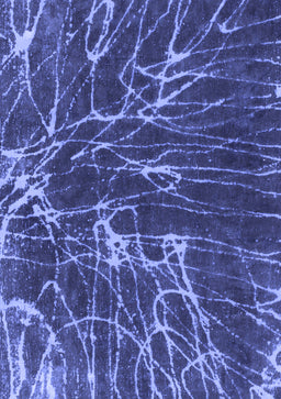 Abstract Blue Modern Rug, abs994blu